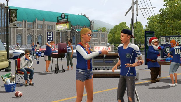 Primeras imgenes de la prxima expansin de los Sims 3: Movida en la Facultad  45